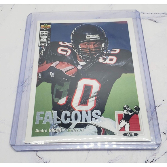1994 Collector's Choice Football Silver #139 Andre Rison Atlanta Falcons - Picture 3 of 4